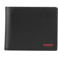 HUGO Tibby 2.0 Trifold 10272879 Wallet Noir Homme