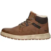 Mustang Bottes à lacets 'Veterschoenen Hoog' cognac