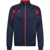 Hummel Veste de survêtement bleu foncé / rouge