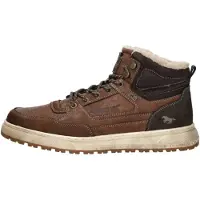 Mustang Veterschoenen Hoog Veterschoenen Hoog - Cognac - Maat 40