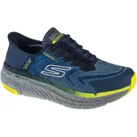 SKECHERS Slip-Ins : Max Cushioning Premier 2.0 - Stanch 220527-NVYL, chaussures de course, homme, bleu foncé