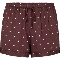 Hunkemoller Pantalon de pyjama chocolat / blanc