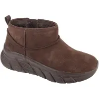 SKECHERS Boots 'Bobs B Flex Hi - Hi Frost' brun foncé