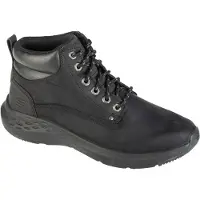 SKECHERS Bottines à lacets noir