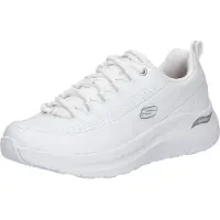 SKECHERS Baskets basses 'ARCH FIT 2.0' argent / blanc