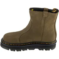 Dr. Martens Chelsea Boots 'ZebZag Rigger' marron