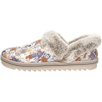 SKECHERS Pantoufle 'Bobs Cozy Kiss - Paw Jams- Slip-Ins' blanc