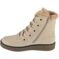 Rieker Bottes à lacets beige