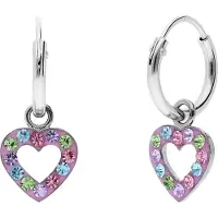 Lucardi Boucles d'oreilles argent
