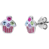 Lucardi Boucles d'oreilles argent