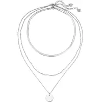 Hey Happiness Chaîne 'Triplé' argent