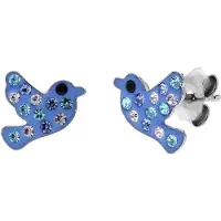 Lucardi Boucles d'oreilles argent