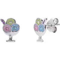 Lucardi Boucles d'oreilles argent
