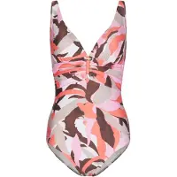 Pastunette Maillot de bain modelant 'Deep V-neck swimsuit' mélange de couleurs