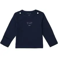 Noppies T-Shirt 'Neisse' bleu marine / blanc