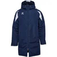 Hummel Veste de sport bleu foncé / blanc