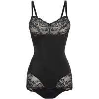 Bonprix Body sculptant avec dentelle, maintien modéré