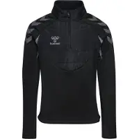 Hummel Sweat de sport gris foncé / noir