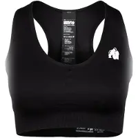 Gorilla wear Soutien-gorge de sport noir / blanc