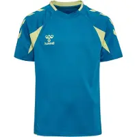 Hummel T-Shirt fonctionnel azur / citron vert
