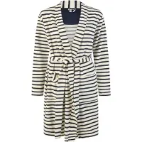 Louise Peignoir long blanc cassé