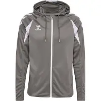 Hummel Veste de survêtement 'Core 2.0' gris foncé / blanc