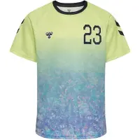 Hummel T-Shirt fonctionnel turquoise / jaune clair / citron vert / violet clair / rose