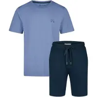 Phil&Co. Pyjama court bleu