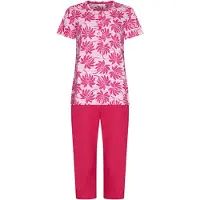 Rebelle Pyjama 'Pyjama with 3/4 pants' rose foncé