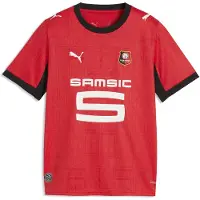 Puma T-Shirt fonctionnel 'Stade Rennais 26/27' rouge / noir / blanc