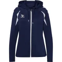 Hummel Sweat de sport bleu foncé / blanc