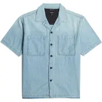 G-Star Chemise 'Bowling 2-Pocket Shirt' bleu clair