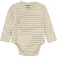 Noppies Barboteuse / body 'Navi' beige / blanc