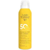 Louis Widmer Clear & Dry Sunspray SPF50 200 ml Crème Protection Solaire