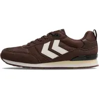 Hummel Chaussure de sport 'Monaco 86' mastic / chocolat