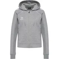 Hummel Veste de survêtement gris chiné