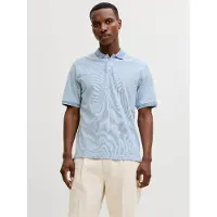 Jack & Jones Polo JPRBLUALVES SS POLO hommes - Bleu - EU L