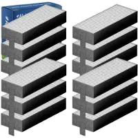 Alapure Filtre acoustique adapté pour Gaggenau 17004801 / CA084010