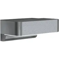 Steinel Applique LED à détecteur 7,5W 466 lm 3000 K contrôlable par Bluetooth App L 800 SC anthracite