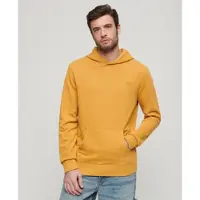 Superdry pour homme. M2012362A Sweat à capuche vintage jaune à effet délavé (M), Casuel, Coton, Manche longue