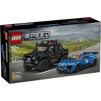 LEGO Speed Champions - La Jaguar Project 7 et le Land Rover Defender 77264