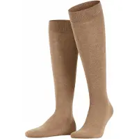 Falke Mi-bas Noix de muscade, Unicolore