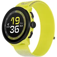 Suunto - Montre GPS - Run Lime + Textile Strap - Jaune