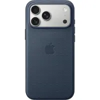 Apple Coque iPhone 17 Pro Max Tissage technique avec MagSafe Bleu
