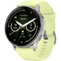 Garmin Venu 4 Argent/Jaune 45 mm
