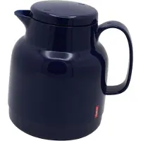 Helios Isolierkanne Mondo 1,0 l, dunkelblau, Carafe isotherme, Bleu