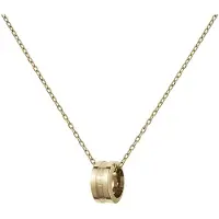 Daniel Wellington - Fashion gold-plated necklace with circular pendant Elan DW00400515