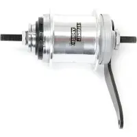 Sturmey Archer Ihs3c Rear Hub Argenté 36H / 163.2 mm