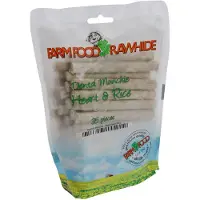 Farm food Rawhide Dental Munchie Coeur - 35 pièces