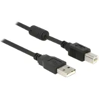DeLOCK Câble USB A -> B St/St 1.00m sw